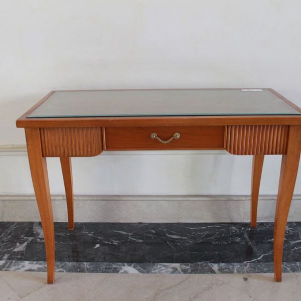 Coppia di scrivanie  - Asta Arredi antichi, Design e Decorazioni Dell'Hotel Aldrovandi Villa Borghese e Altre Committenze Private - Parte 2 - DAMS Casa d'Aste