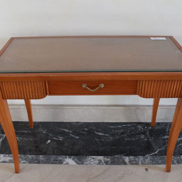 Coppia di scrivanie  - Asta Arredi antichi, Design e Decorazioni Dell'Hotel Aldrovandi Villa Borghese e Altre Committenze Private - Parte 2 - DAMS Casa d'Aste