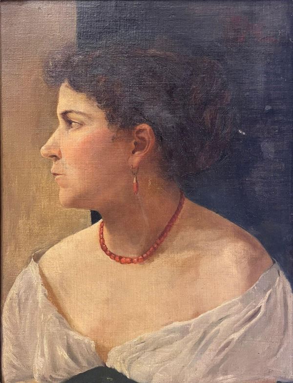 Pio  Joris - Profilo femminile