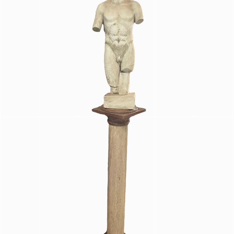 Busto di Apollo con Piedistallo