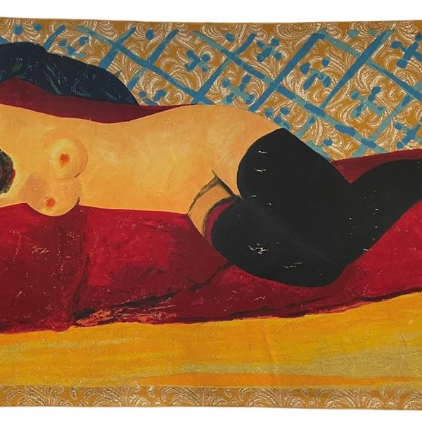 Salvatore Fiume - Ragazza sdraiata