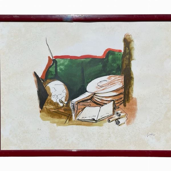 Renato raimon - Natura morta con strumenti