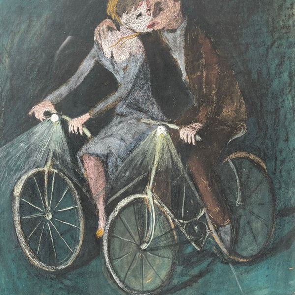 Rolf Regele - Coppia in bici
