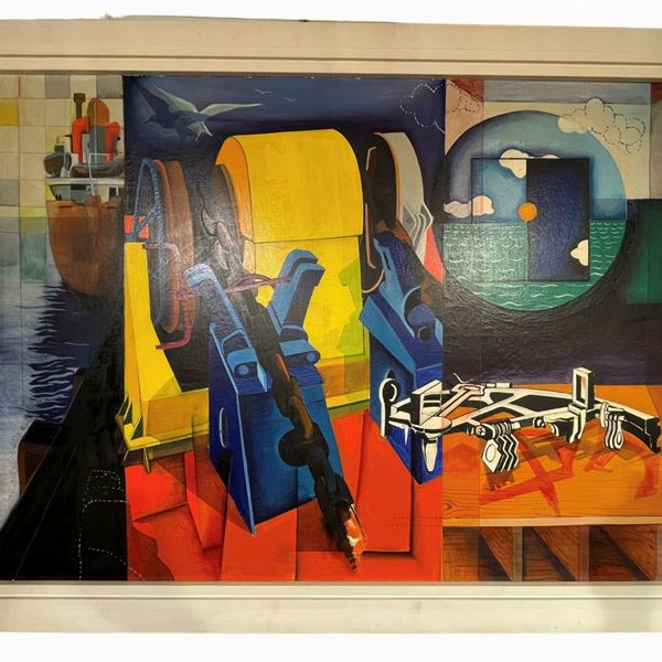 Vincenzo Stinga - Imbarcazione metafisica