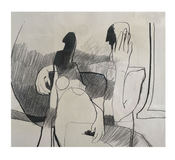 Quinto Scolavino - Coppia di disegni