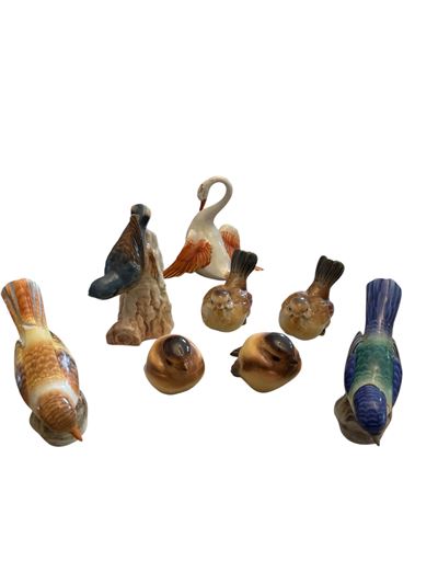 Gruppo di 8 Elementi Decorativi