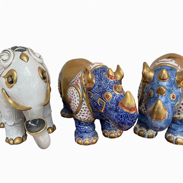 Set di tre animali