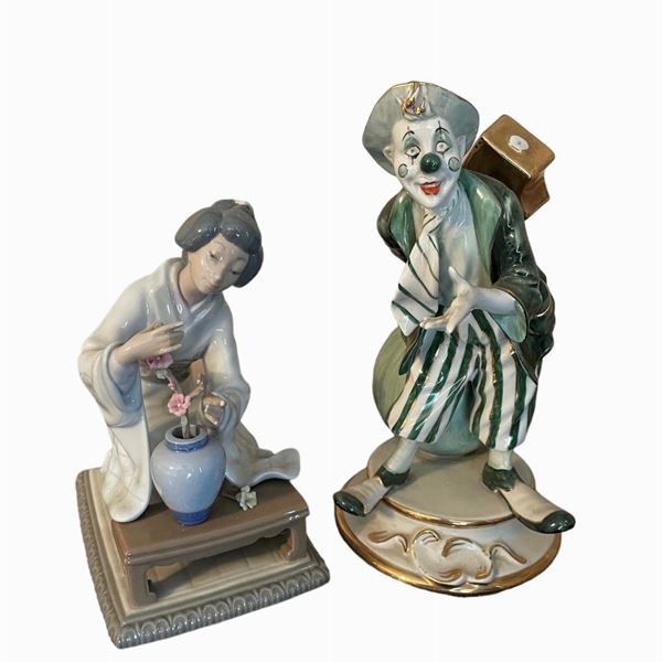 Set di due scultre