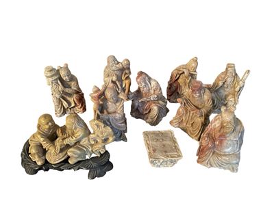 Miscellanea di 9 Sculture