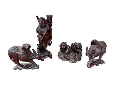 Miscellanea di 4 Figure Orientali