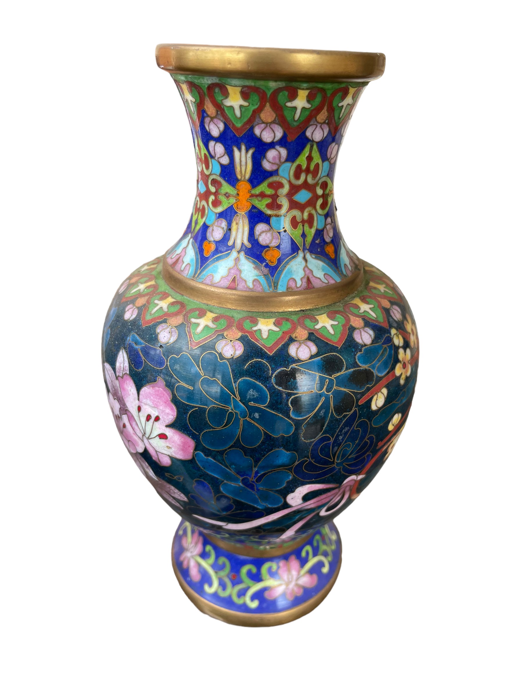 Miscellanea di 4 Oggetti in Bronzo Cloisonné