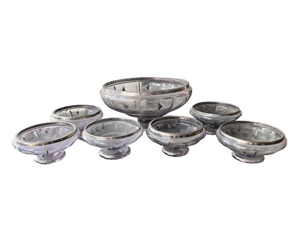 Set da dessert  - Asta Arredamenti provenienti dalla dimora di un celebre architetto romano - Asta a tempo - DAMS Casa d'Aste