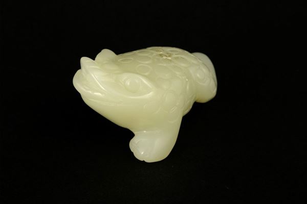 Scultura in giada Celadon