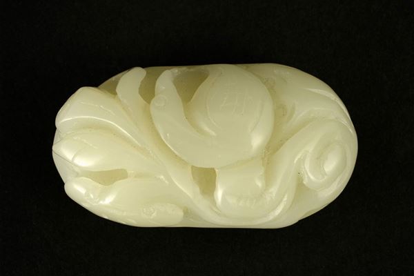 Scultura in giada Celadon