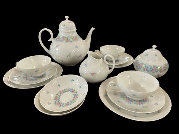 Servizio da thè - Rosenthal "Garland pattern - Romance shape"