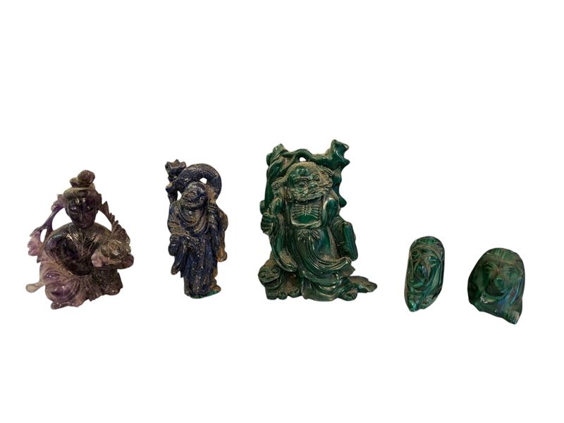 Serie di 5 Sculture