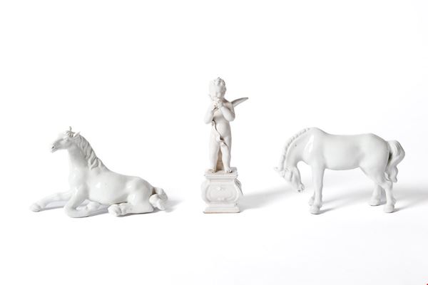 Lotto di 3 sculture  (metà XX sec.)  - Asta Asta estiva a tempo - Al miglior offerente - DAMS Casa d'Aste