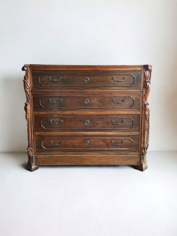 Comò  (Italia, prima metà XX secolo)  - Asta Asta a tempo / Brocantage natalizio - DAMS Casa d'Aste