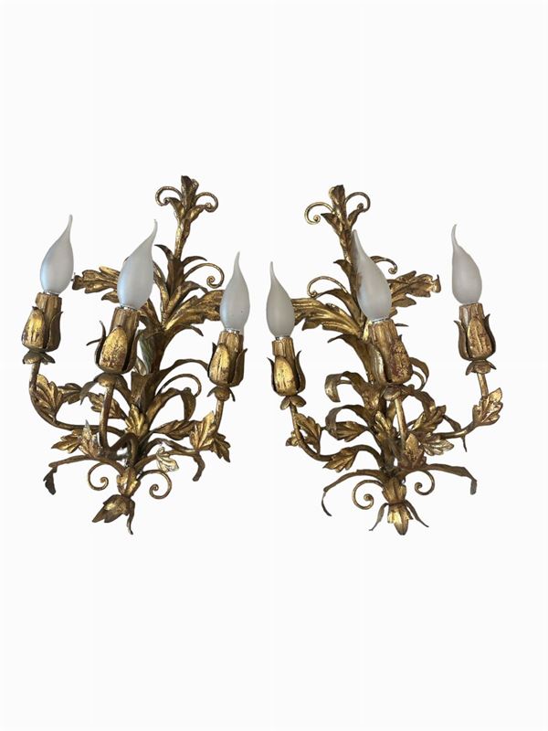Coppia di appliques
