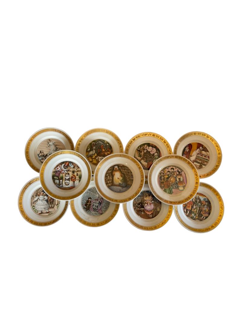 Set di 11 Piatti Royal Copenhagen