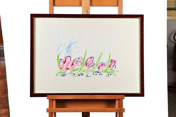 Mario Schifano - Fiori