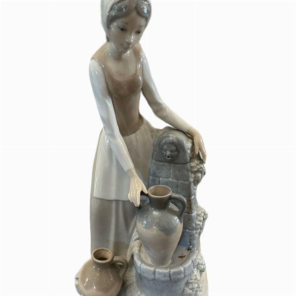 Lladrò - Nao "Fanciulla alla fontana d'acqua"