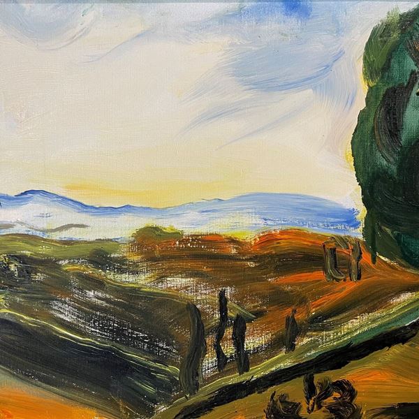 Virgilio Guidi - Paesaggio delle Marche
