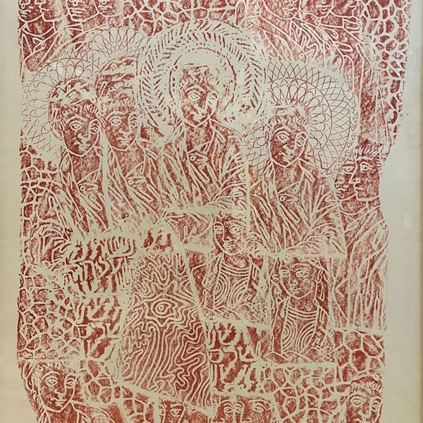 Corrado Cagli : Senza titolo  (1965)  - litografia - Auction Arte del XIX - XX secolo - DAMS Casa d'Aste