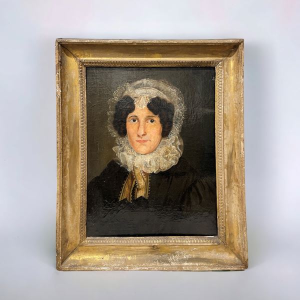 Ludwig Krevel - Ritratto di gentildonna (forse Anna Maria Neumann)