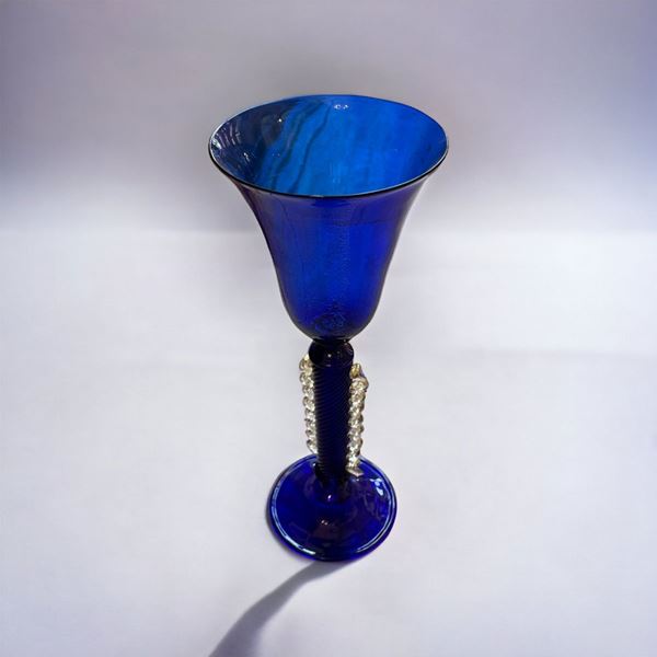 Calice in vetro di Murano