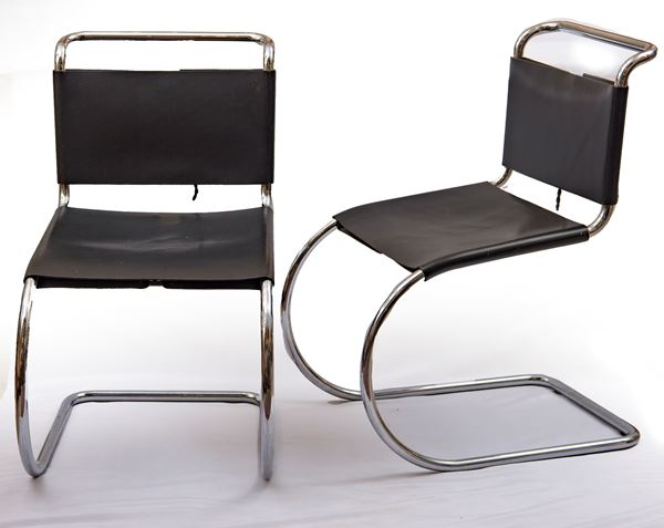 Ludwig Mies van der Rohe - 12 Sedie MR10