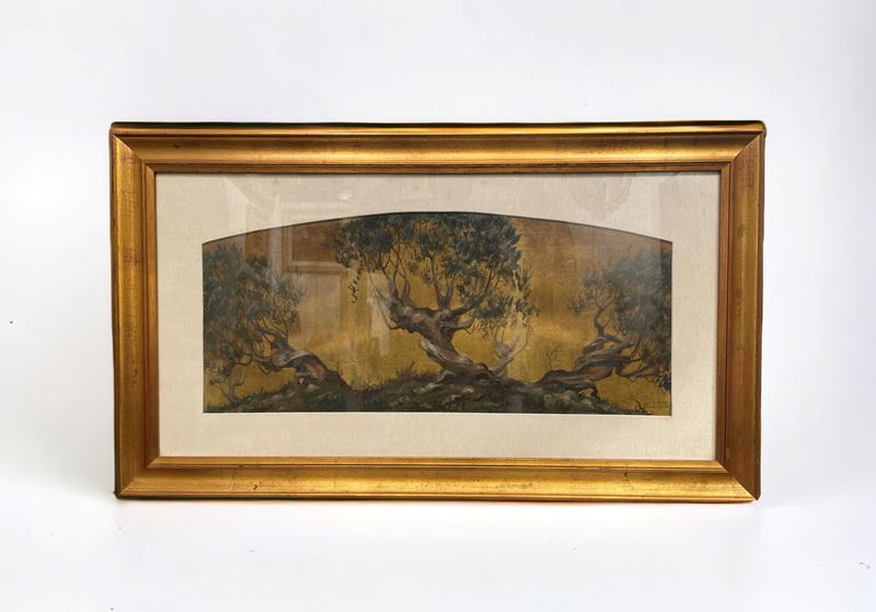 Sasha Robb Cucchetti - Paesaggio con Alberi