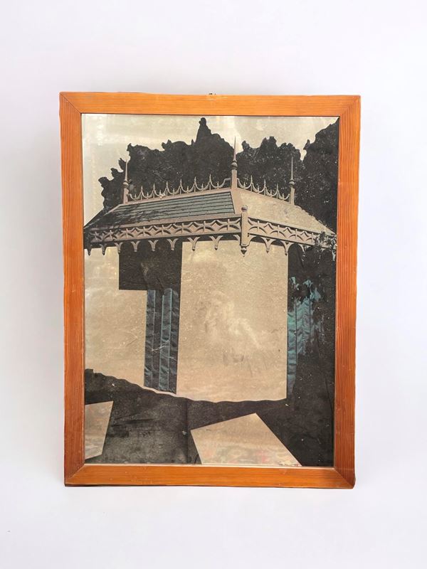 Specchio dipinto   (1979)  - Auction Brocantage Natalizio - DAMS Casa d'Aste