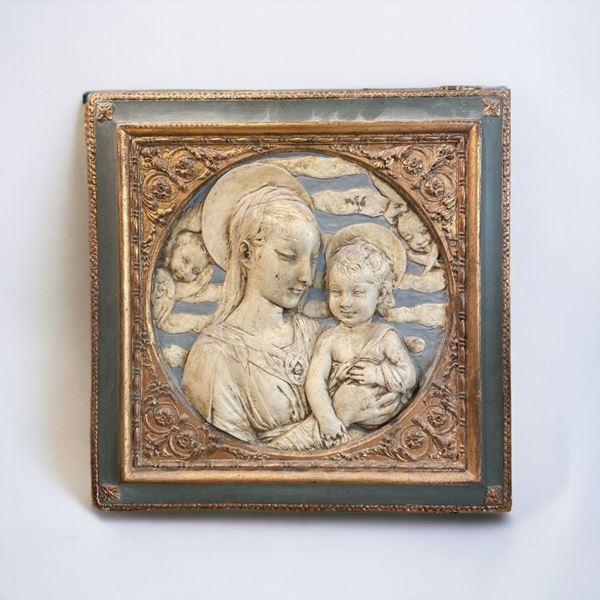 Madonna con bambino  (Prima metà XX secolo)  - Asta Old Masters, Arte classica e Arte Orientale - Asta Web Live - DAMS Casa d'Aste