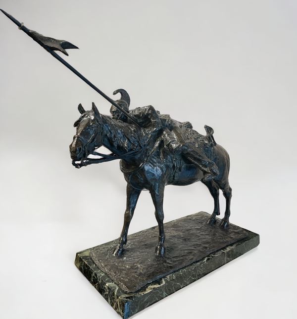 Francesco Ferruccio Crespi - Lanciere a cavallo