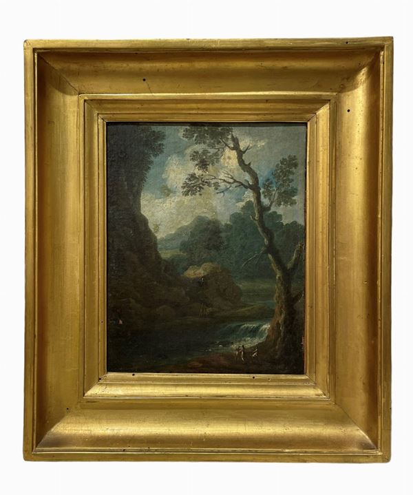 Paesaggio con figure