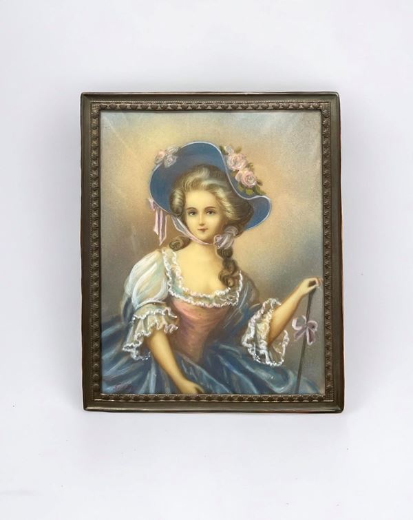 Coppia di miniature