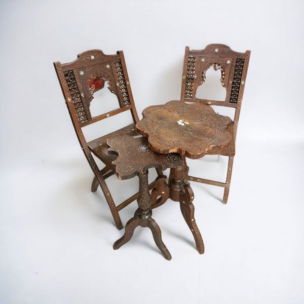 Set di 4 elementi da arredo