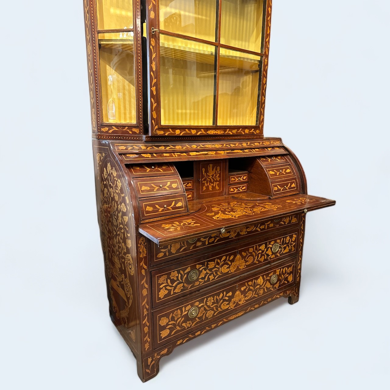 Ribalta a rullo con alzata a vetri