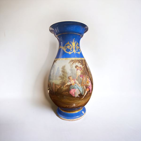 Vaso  (seconda metà del XIX secolo)  - porcellana policroma - Asta Old Masters, Arte classica e Arte Orientale - Asta Web Live - DAMS Casa d'Aste