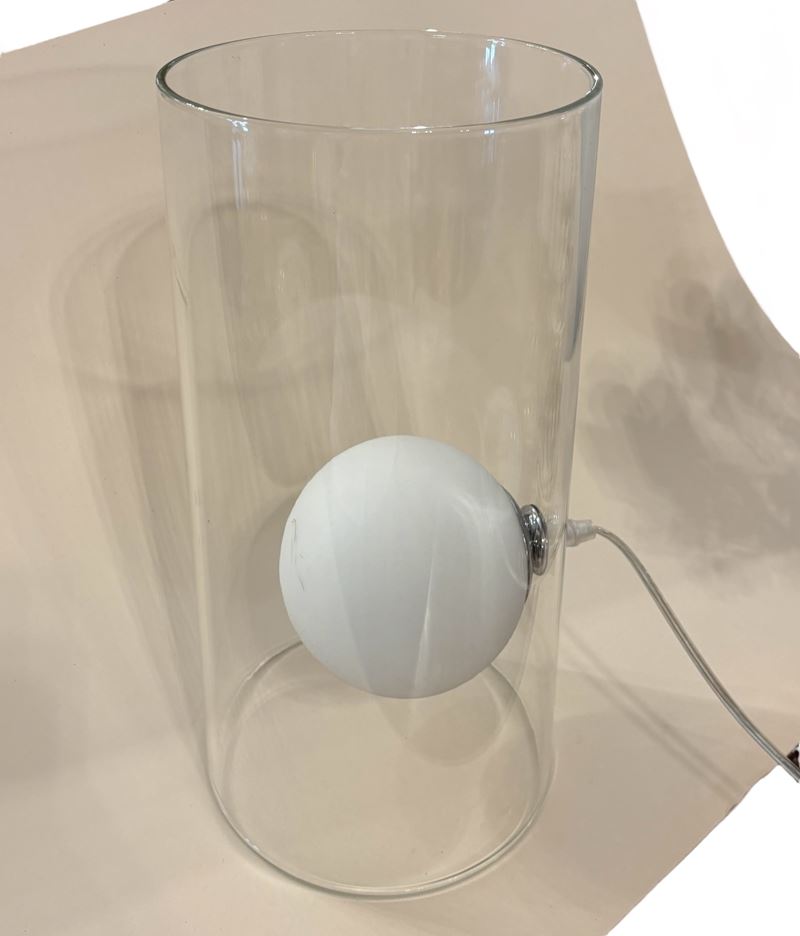 Lampada in Vetro Cilindrica