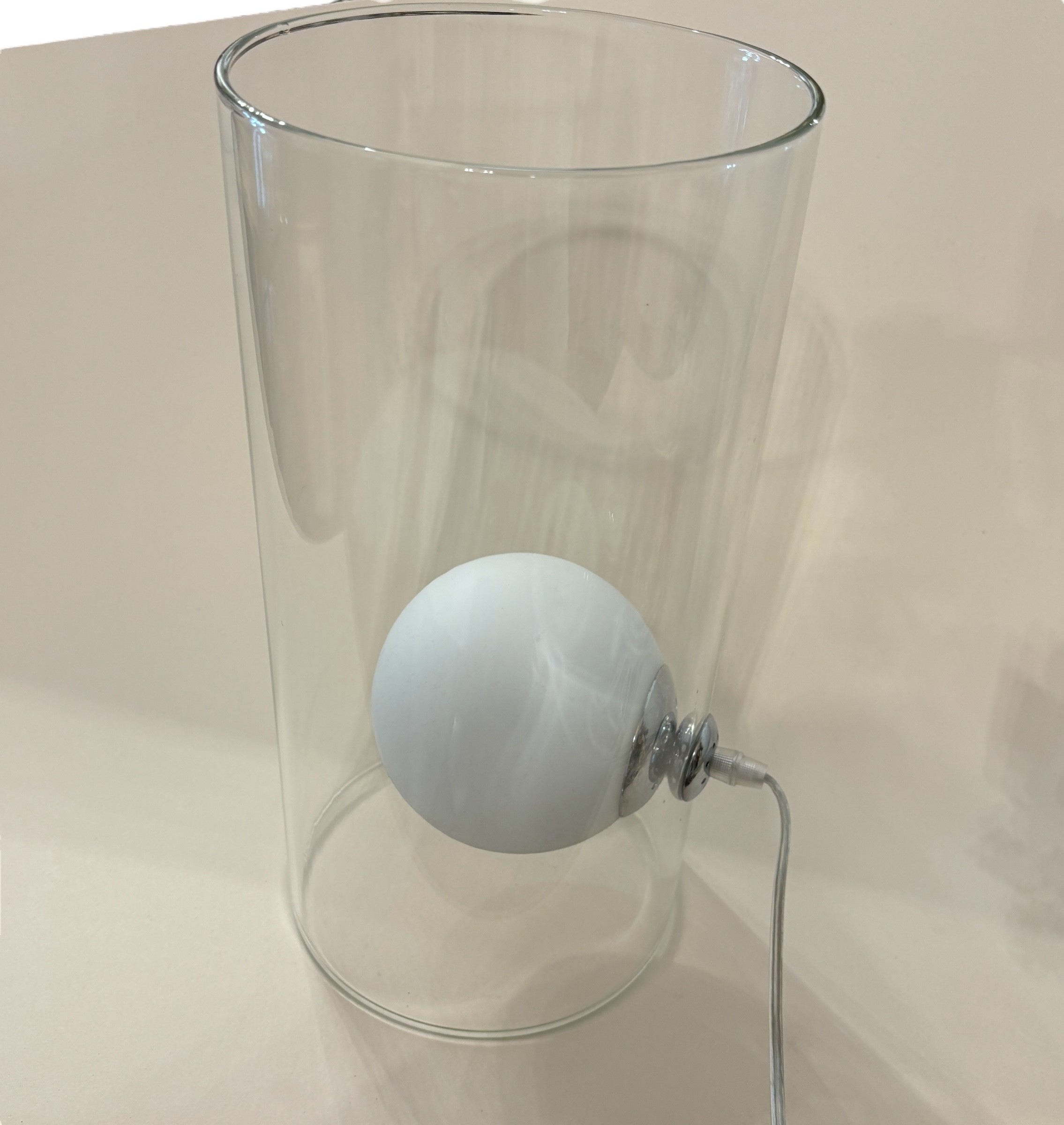 Lampada in Vetro Cilindrica