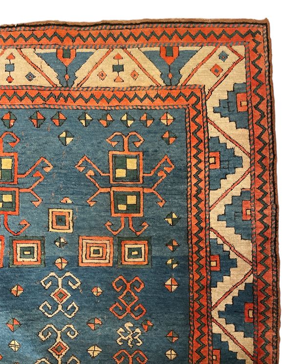 Tappeto Kazak Blu