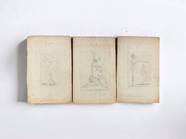 Lot of three engravings 