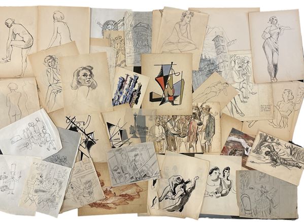 Alberto Mastroianni - Raccolta di disegni