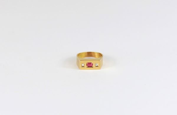 Anello in oro