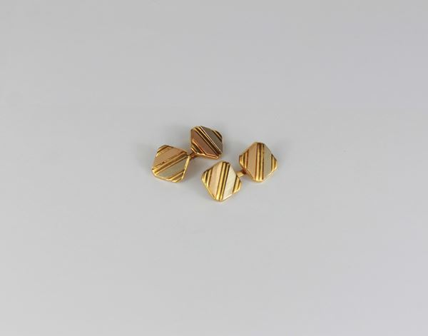 Paio di gemelli  - Auction Jewelry - DAMS Casa d'Aste