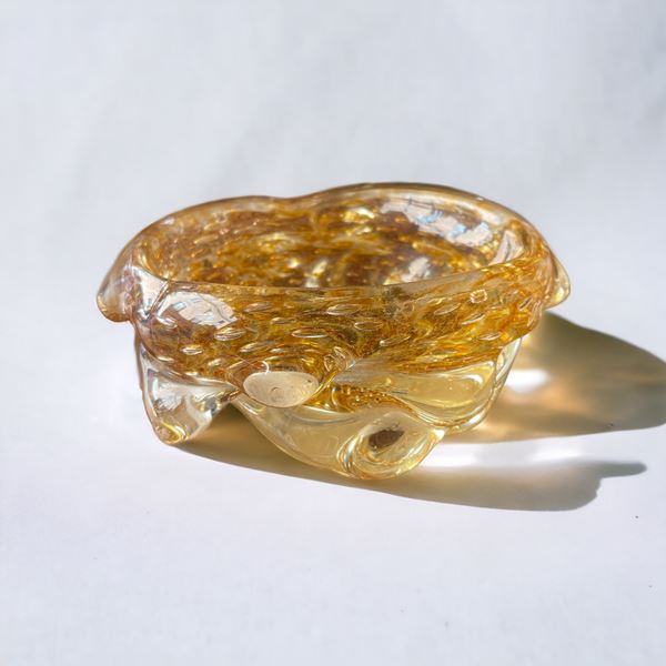 Posacenere in vetro di Murano  (anni '60)  - Auction Timed auction / Christmas brocantage - DAMS Casa d'Aste