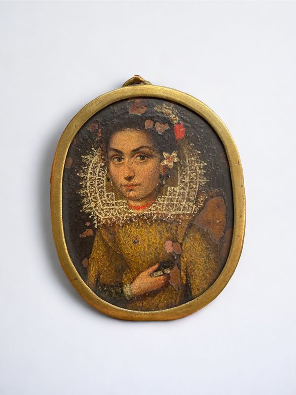 Ritratto di dama con libro