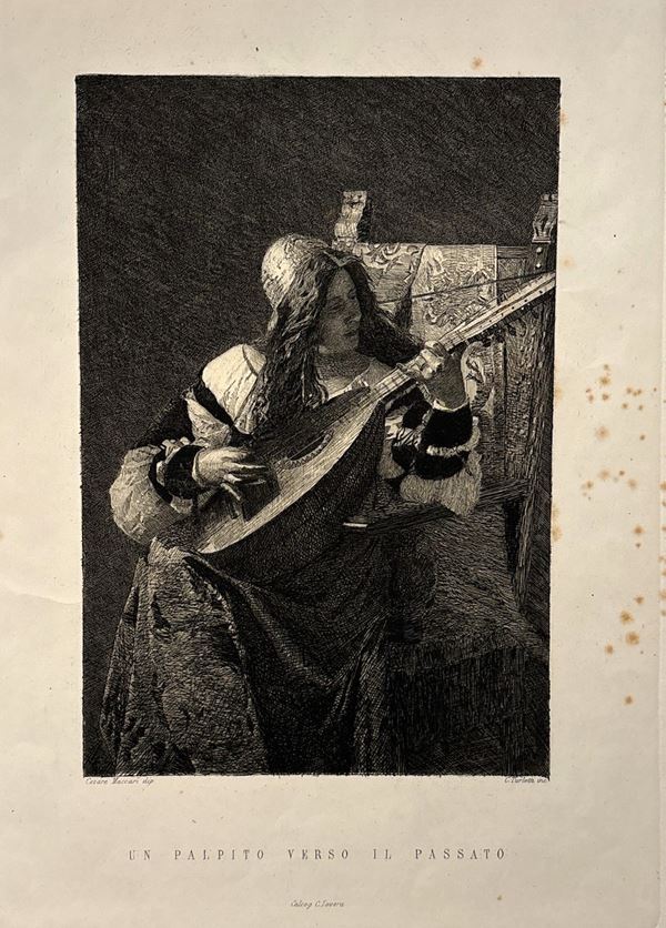 Celestino Turletti - Da Cesare Maccari (1840 - 1919)